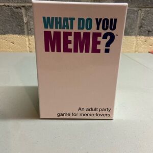 What Do You Meme? Adult Party Game Complete Set w Box Cards & Easel